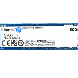 Kingston NV3  – SSD NVMe PCIe 4.0 M.2 2280 (SNV3S/500G)